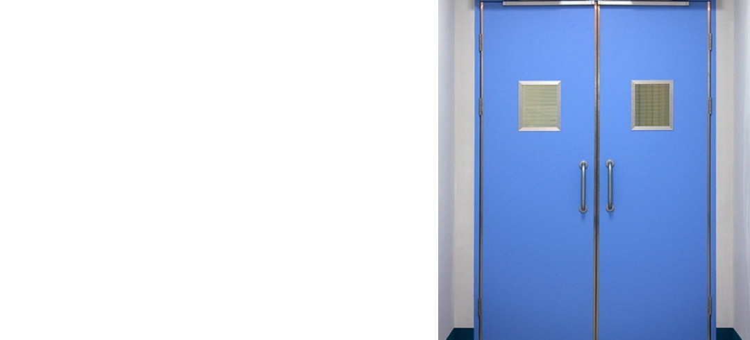 `Radiant Passive’ Double Leaf Hinge Door: